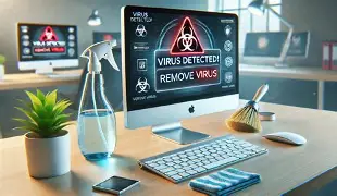 If you think your computer have virus