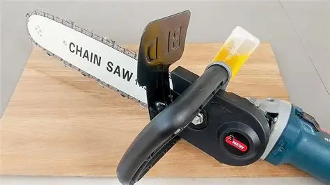 Angle Grinder Chainsaw Attachment Video Raises Safety Questions
